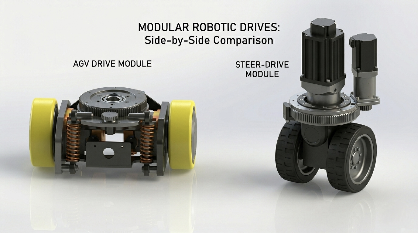 AGV Drive Wheels: Steering vs Differential Guide - Houzai