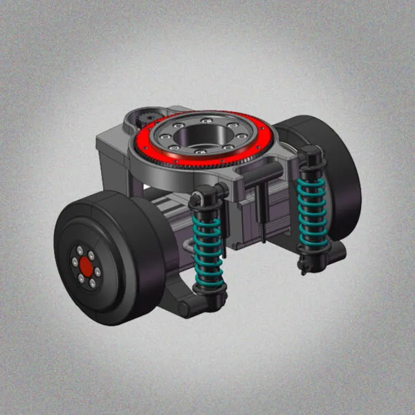CS Series AGV Differential Drive Wheel