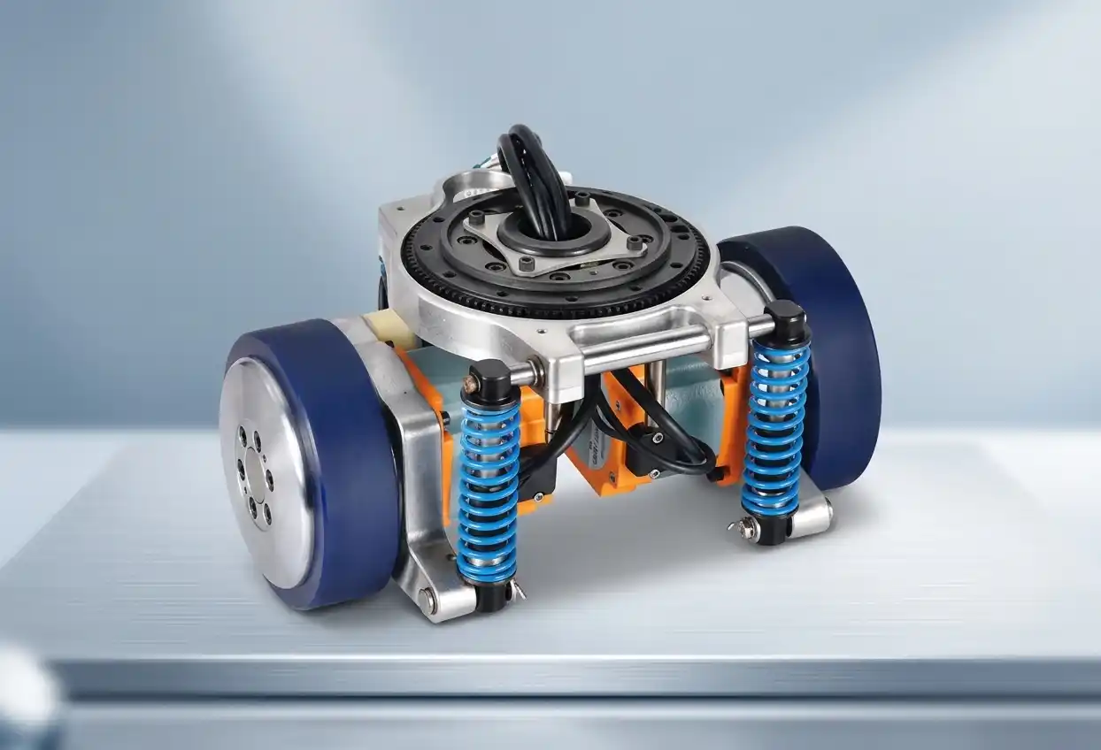 AGV steering wheel assembly